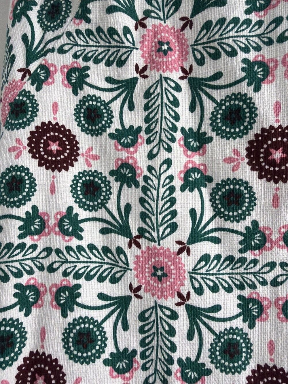 New Boden Women's Tatiana Textured Dress IvoryTrellis Tile Size 8L, UK 12L - Picture 5 of 10